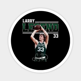 Larry Bird Legend Air Bird Basketball Signature Vintage Retro 80s 90s Bootleg Rap Style Magnet